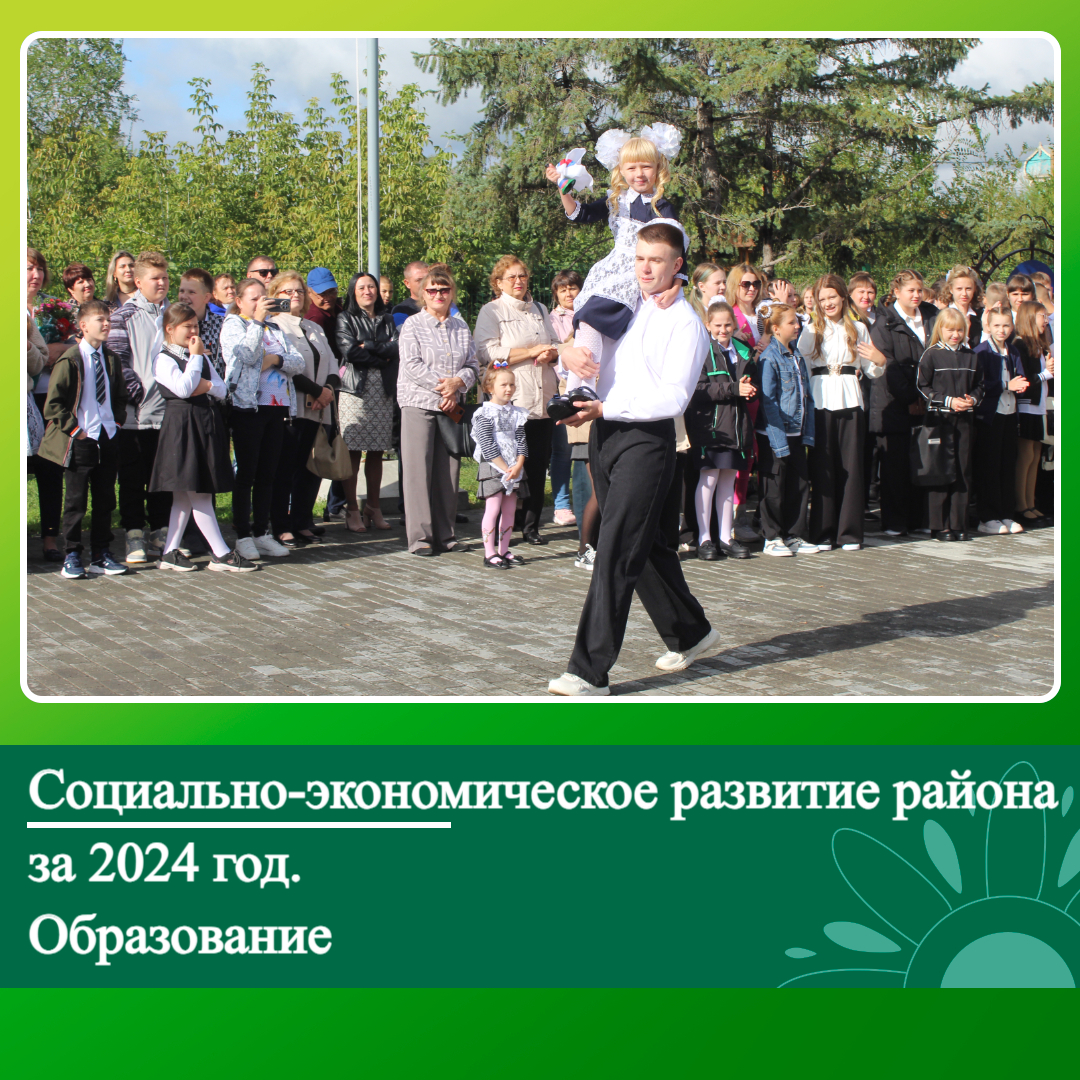 Социально-экономическое развитие Ключевского района за 2024 год. Образование..