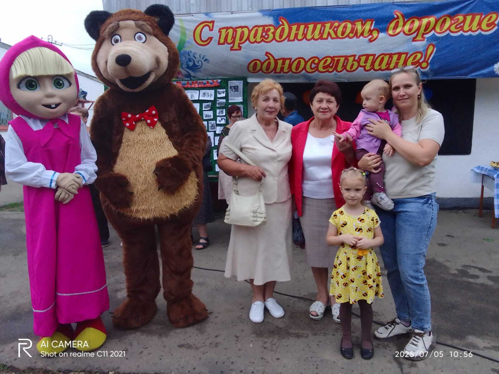 В Ключевском районе, селу Марковка 100 лет.