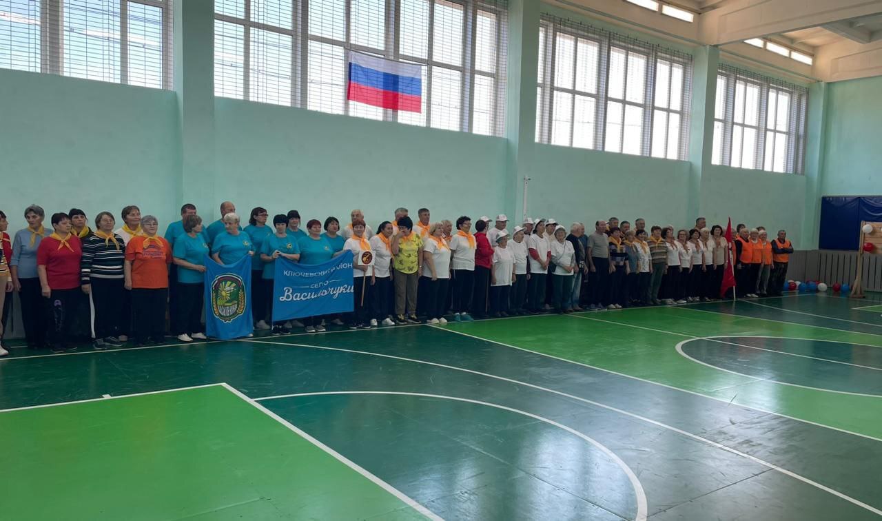 В Ключах прошла районная Спартакиада людей пожилого возраста.