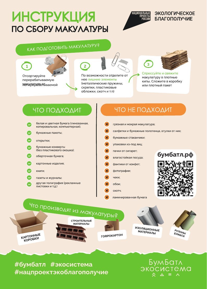 В Ключевском лицее стартовала экологическая акция «БумБатл»!.