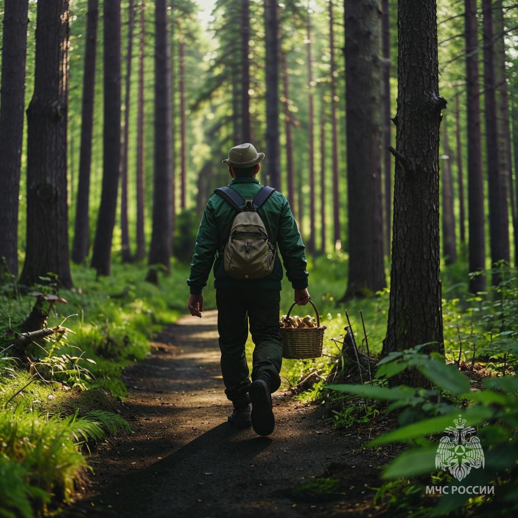 Устроить себе «тихую охоту» и не потеряться: спасатели МЧС России напоминают правила безопасности в лесу!.